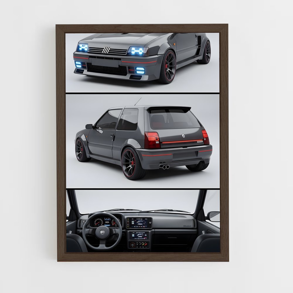 Poster Vif Lumineux – affiche Renault (vue 5)